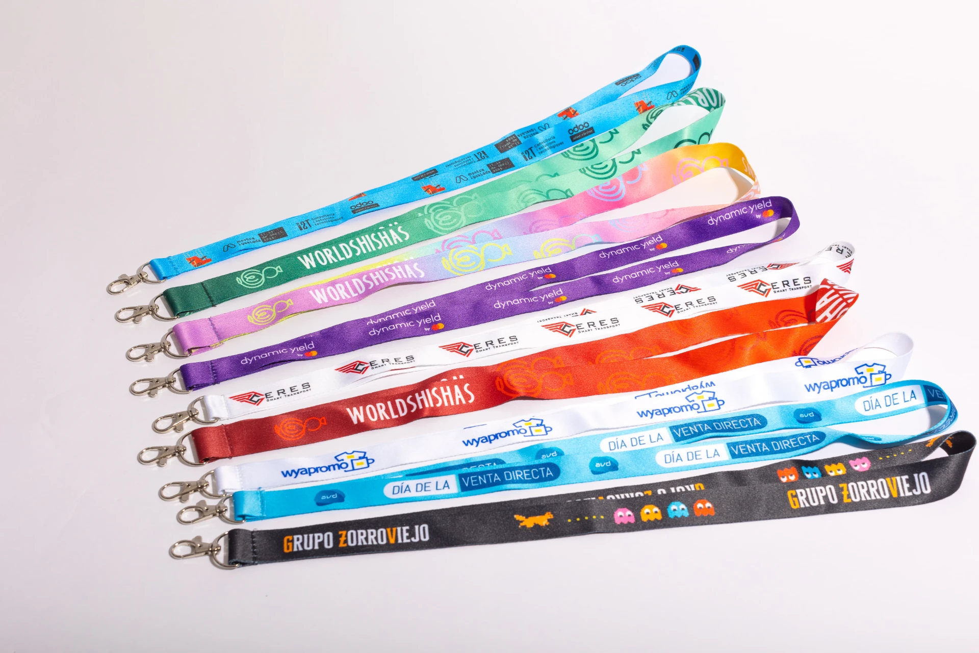 Lanyards personalizados en Málaga: precios, tipos y cómo pedirlos