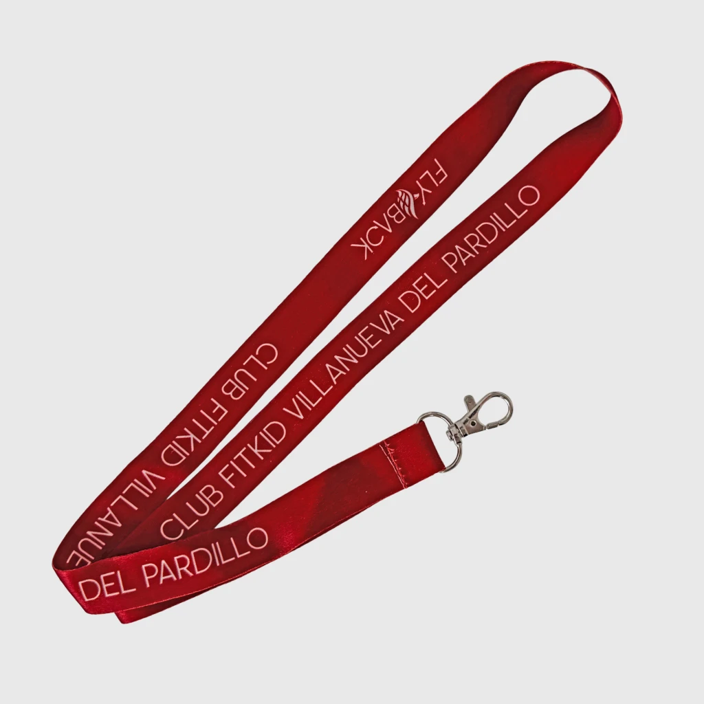 Lanyards personalizados baratos personalizado con logo de empresa - Wyapromo