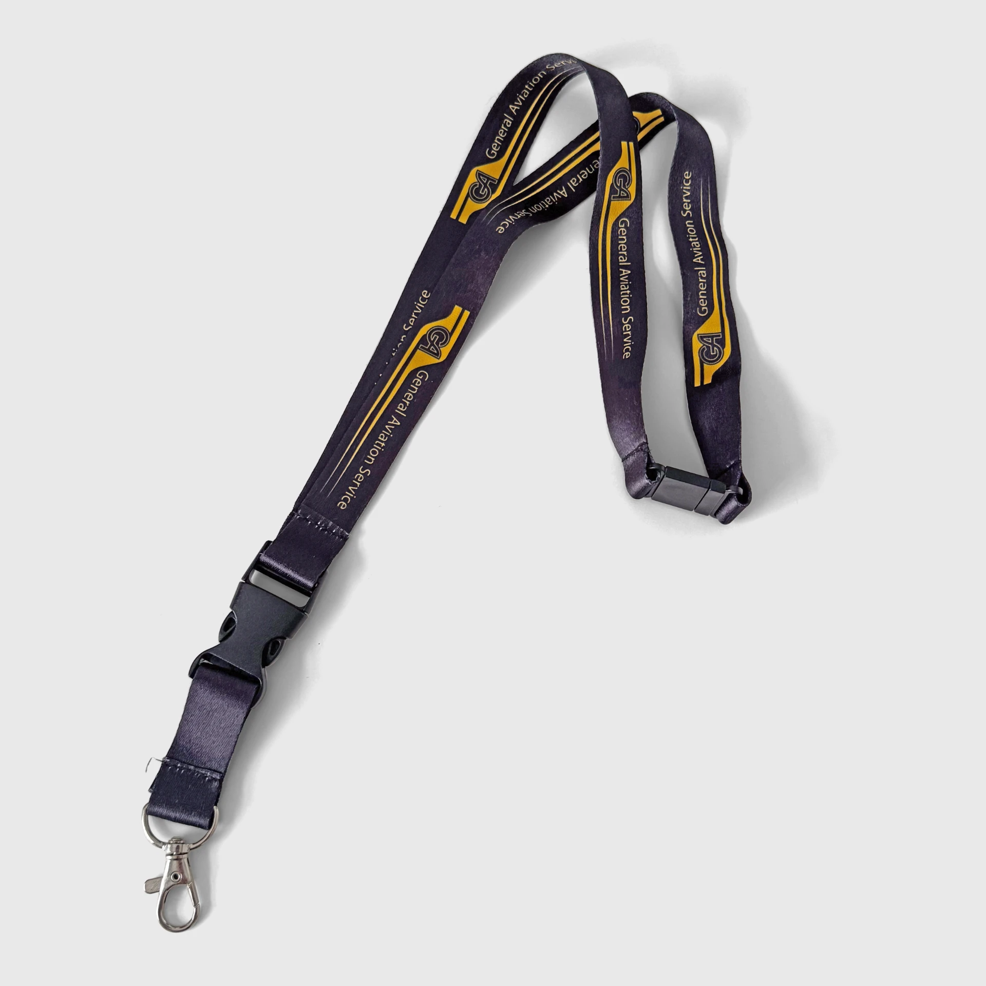 Lanyards personalizados con cierre de seguridad y delantero personalizado con logo de empresa - Wyapromo