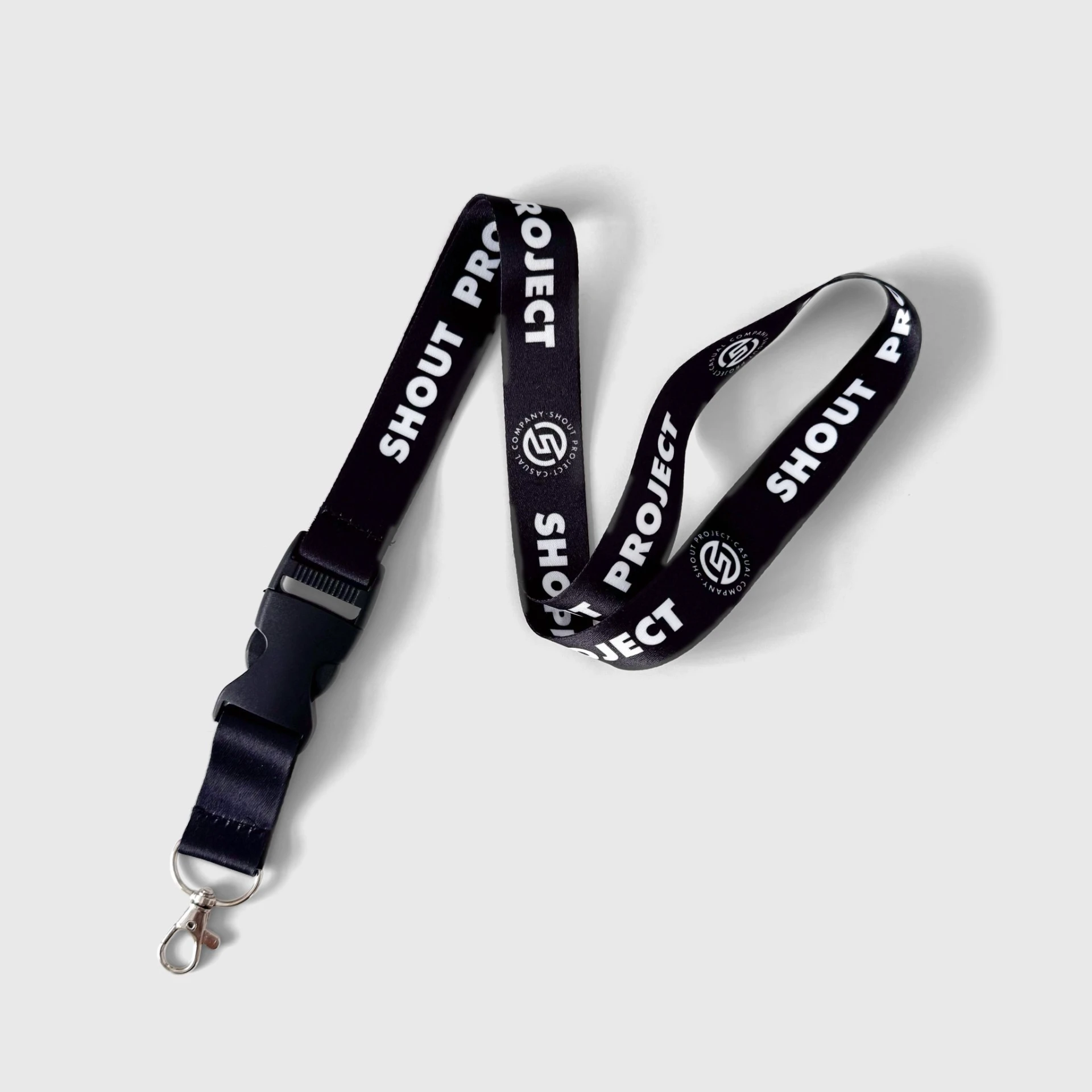 Lanyards personalizados con cierre delantero personalizado con logo de empresa - Wyapromo