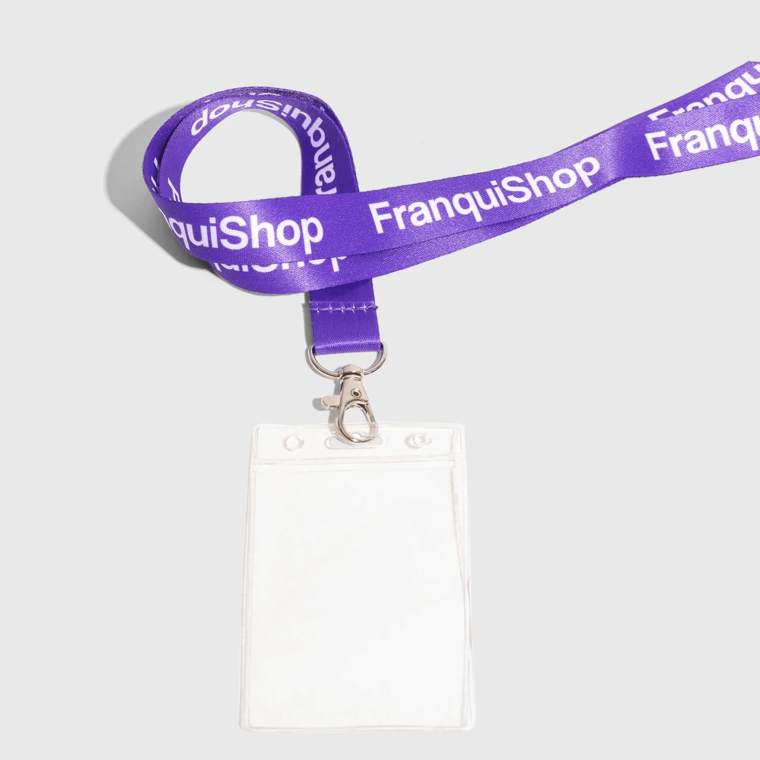 Lanyards personalizados con porta acreditación - Vista 2