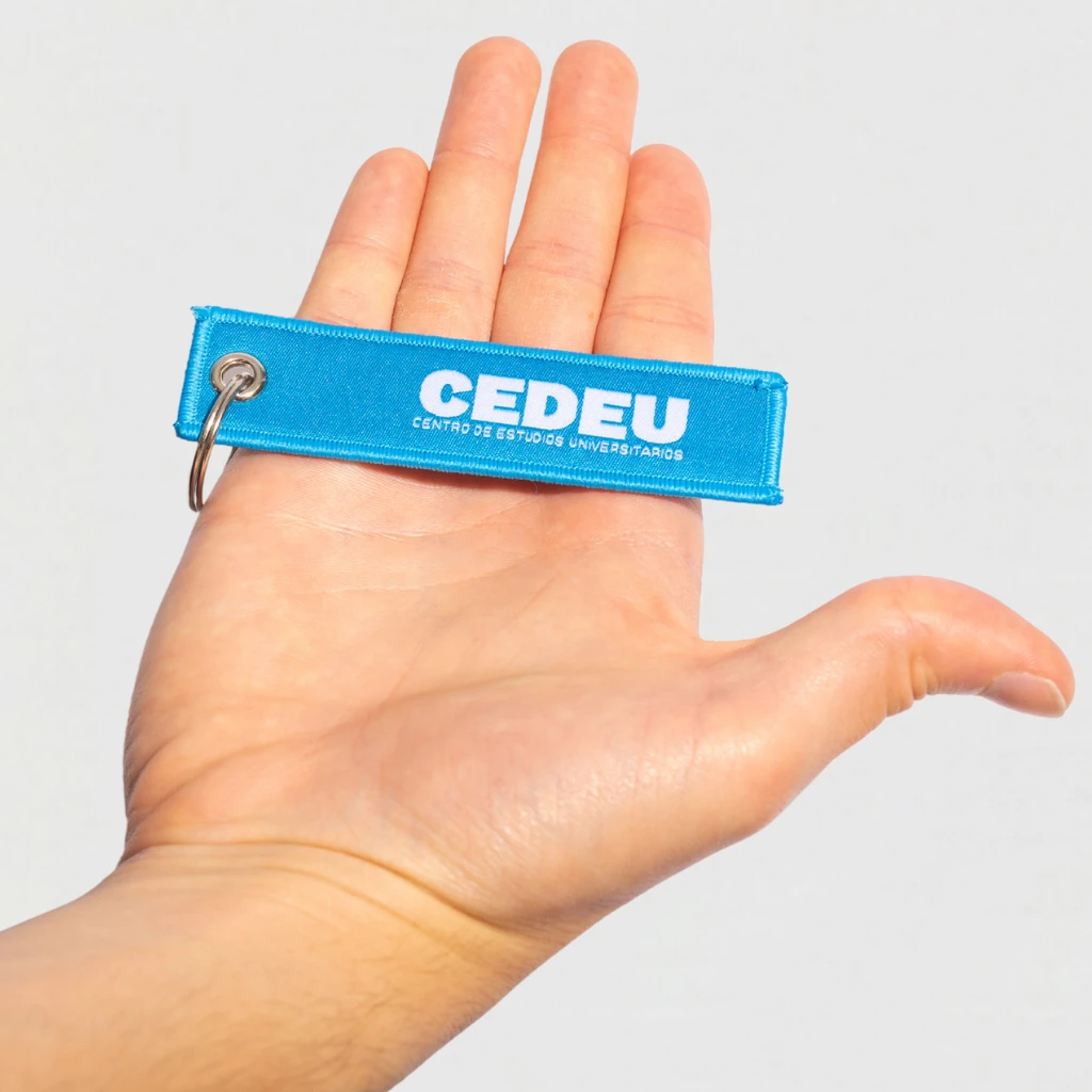 Llaveros personalizados de tela - Vista 3