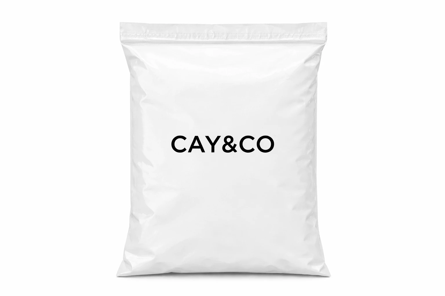 Bolsas de envío personalizadas blanca a 2 caras personalizado con logo - Producto promocional para empresas y eventos