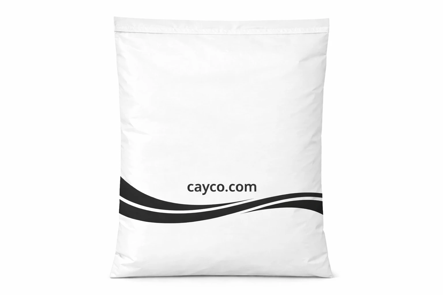 Bolsas de envío personalizadas blanca a 2 caras - Vista 2