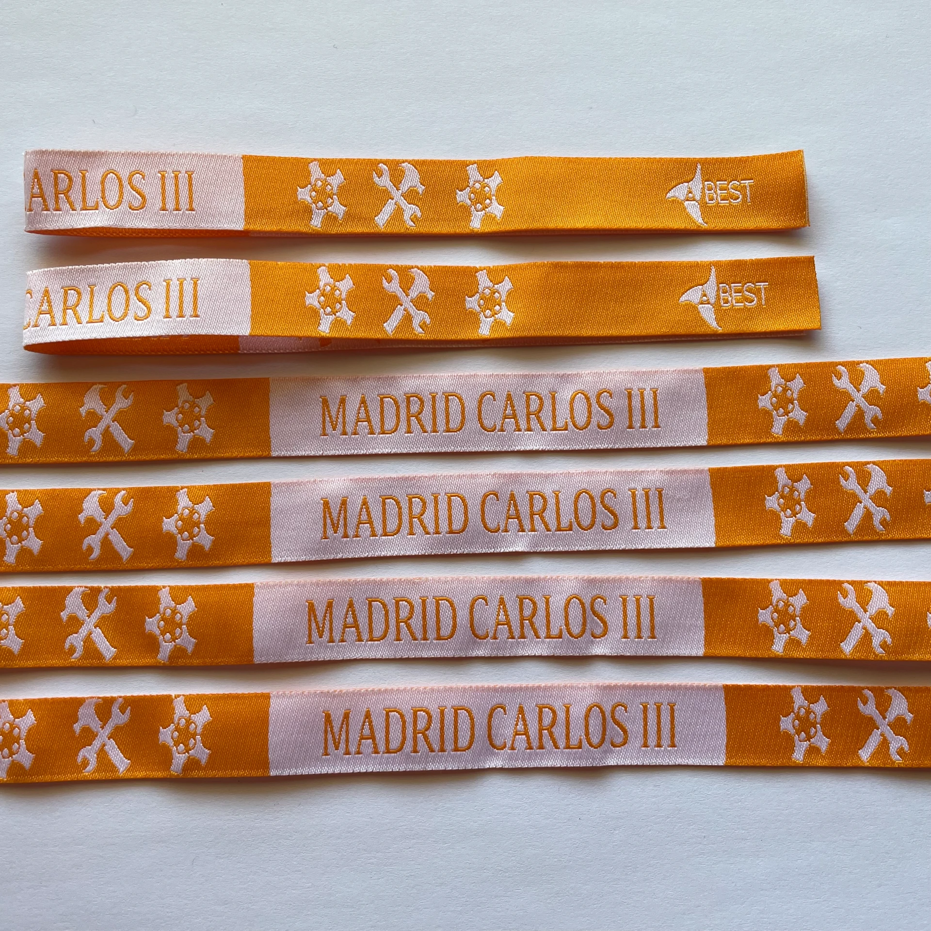 Pulseras de tela bordadas personalizadas EXPRESS - Vista 4