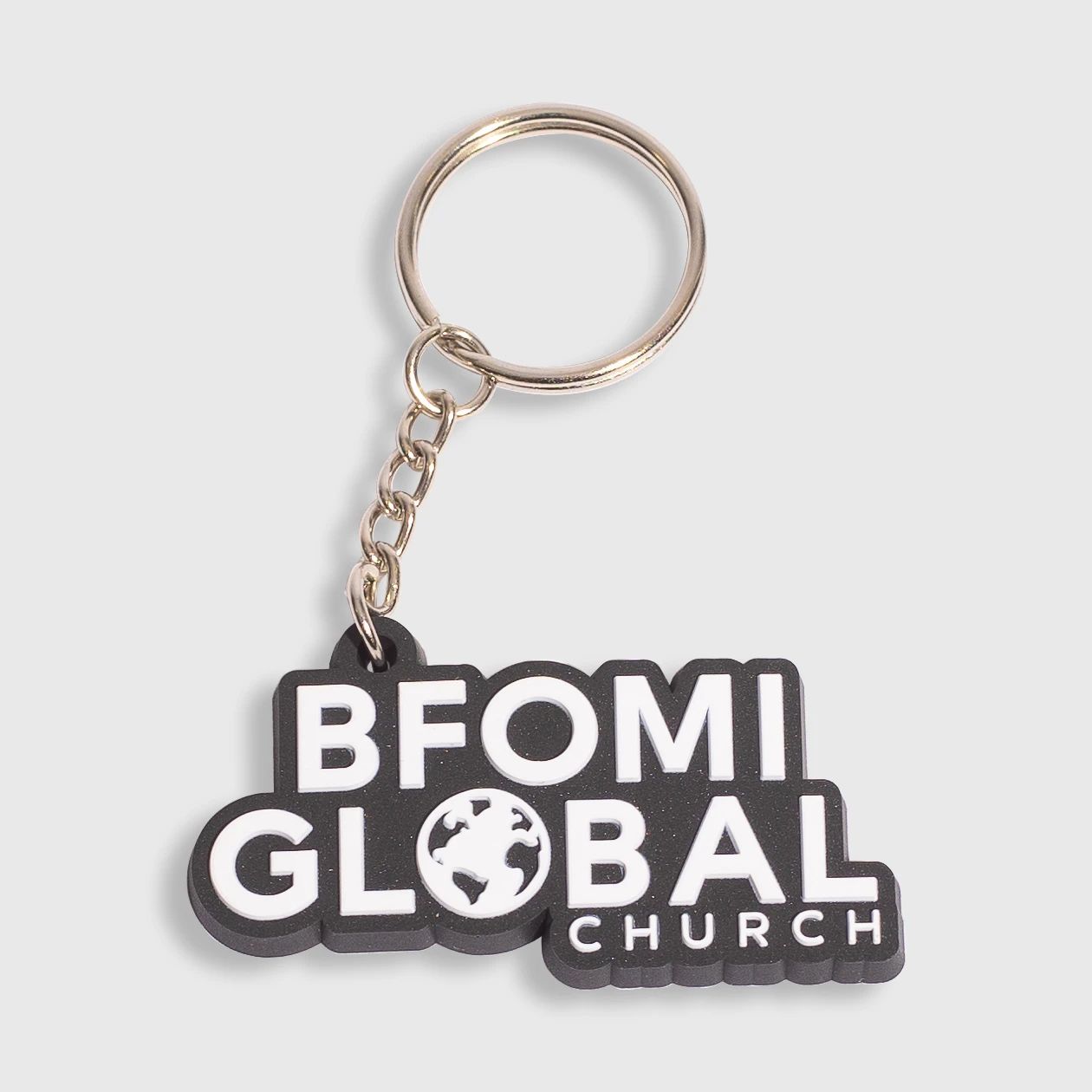 Llaveros personalizados de goma personalizado con logo de empresa - Wyapromo